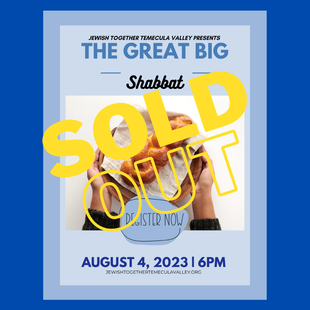 The Great Big Shabbat – SOLD OUT